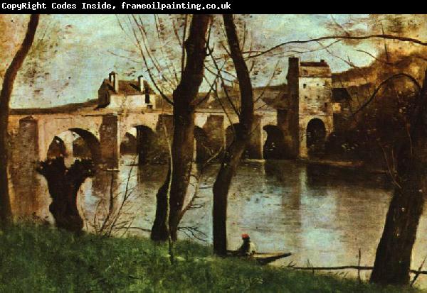 Jean-Baptiste Camille Corot Le Pont de Mantes